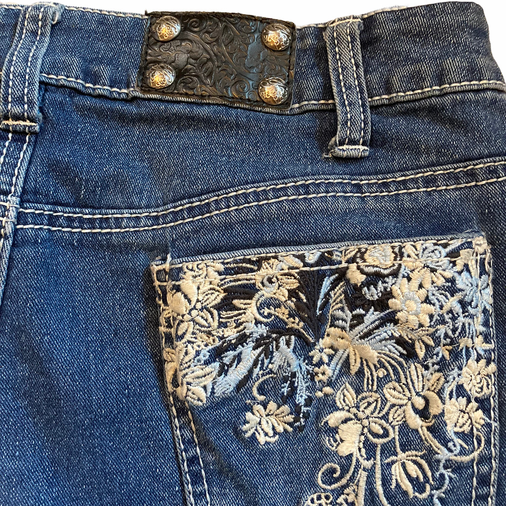 Style & Co. Premium Boyfriend Embroidered Jeans 4